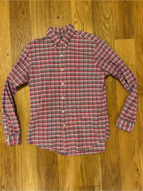 Ralph Lauren Other - Ralph Lauren Red and White Plaid Button-Down Shirt